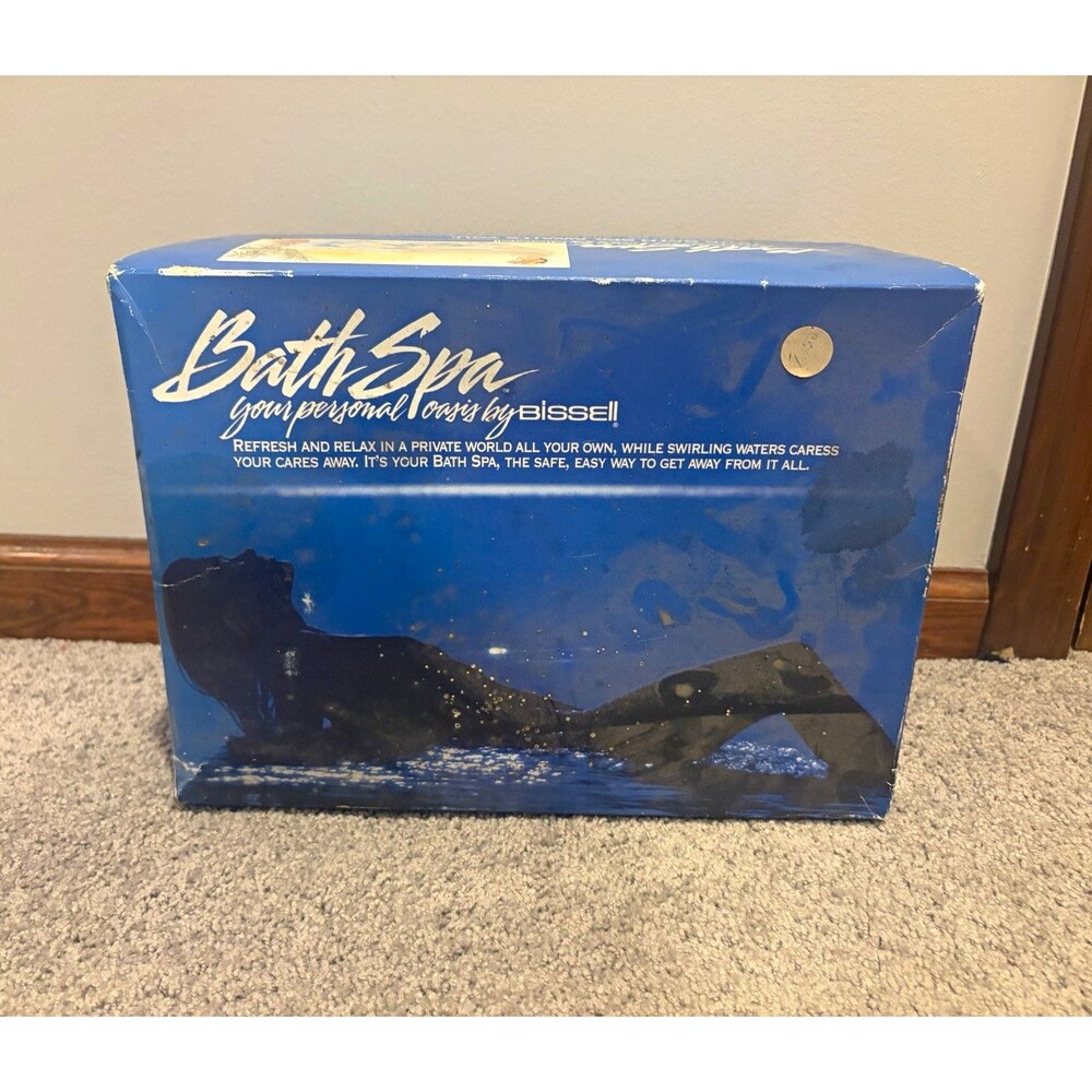 BISSELL Personal Oasis Bath Spa Standard Tub w/ Hose, Attachments, Filter